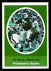 1972 Sunoco Stamps      483     Henry Allison DP
